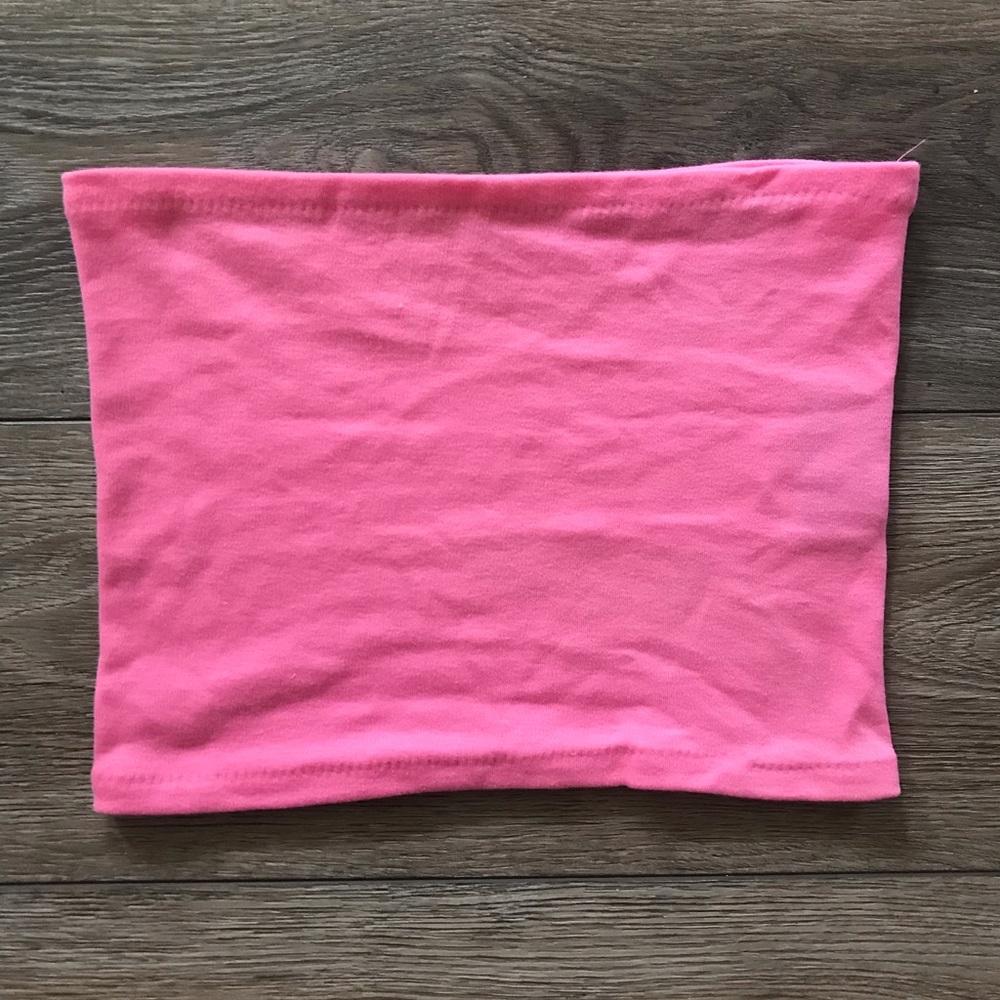 VTG 90’s Pink Tube Top by Sunbelt Sportswear